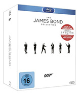 Bild zu The James Bond Collection inkl. Leerplatz für Spectre (24 Discs) [Blu-ray] für 94,97€