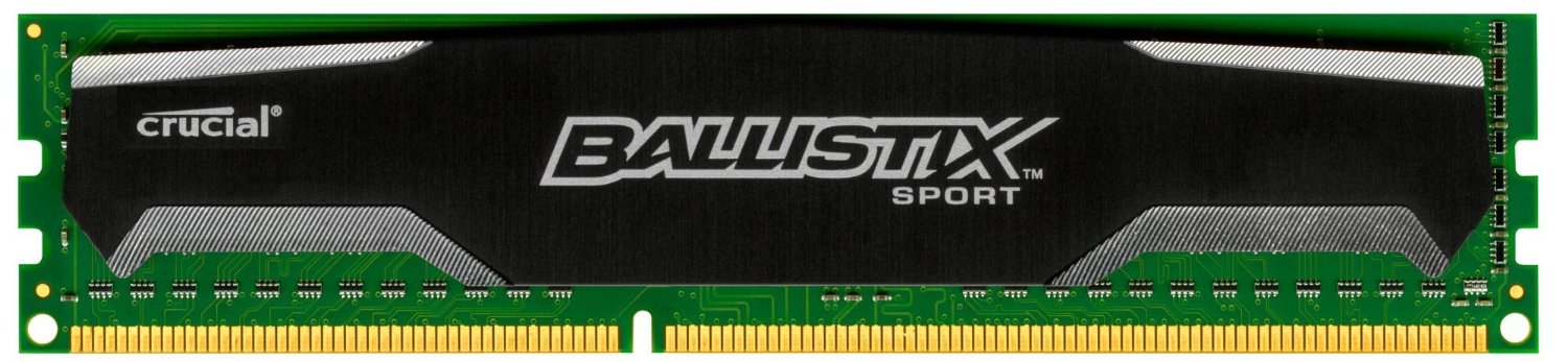 Bild zu 8 GB Crucial Ballistix Sport DDR3 Arbeitsspeicher (1.600 MHz, 240-polig, CL9) für 25€