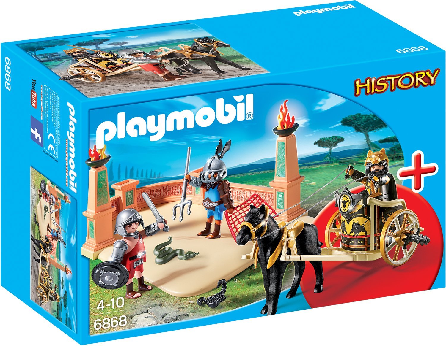 Bild zu [Prime] Playmobil History Gladiatorenkampf (6868) für 11,40€