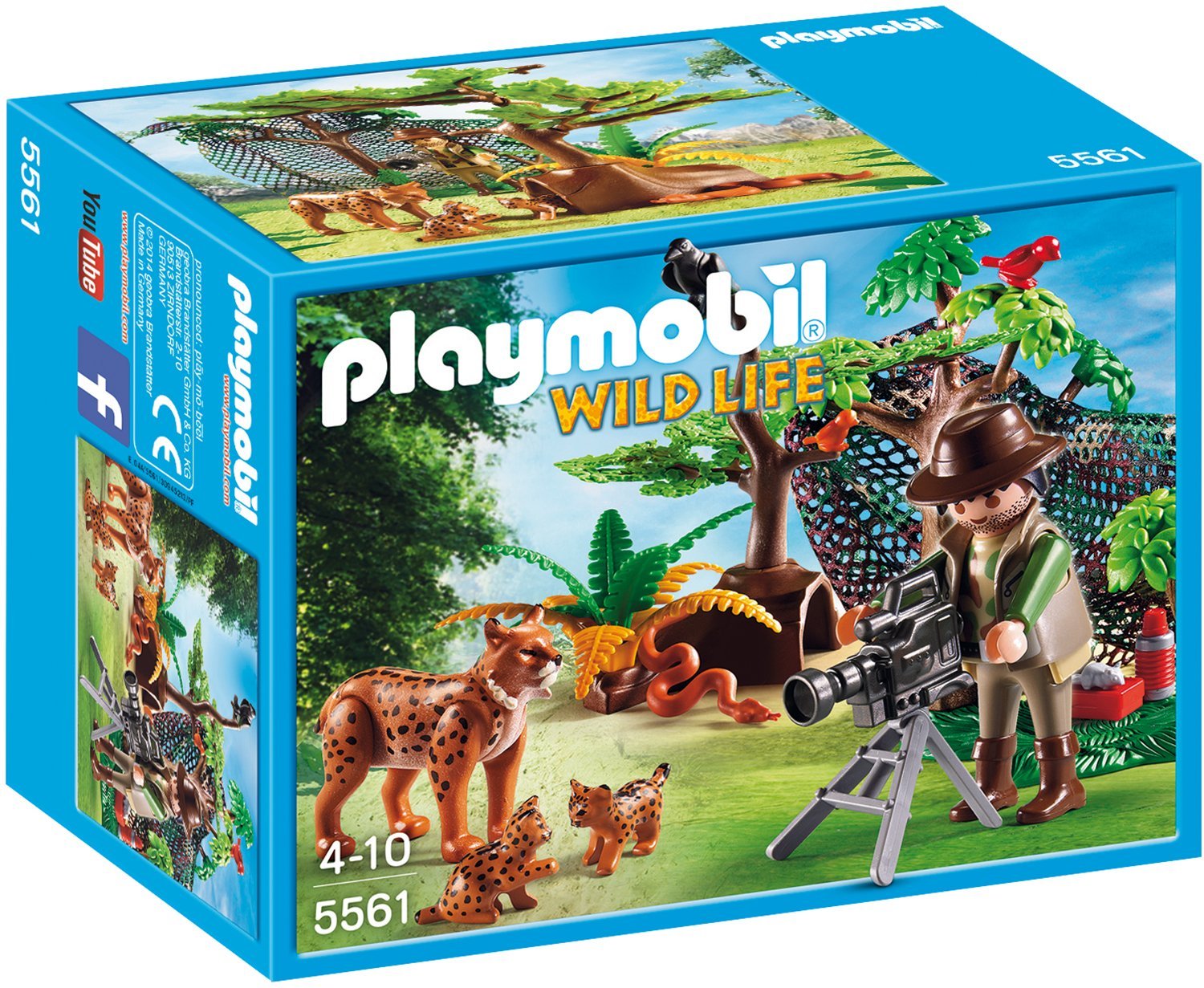 Bild zu [Prime] Playmobil Luchsfamilie mit Tierfilmer (5561) für 8,79€
