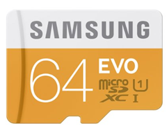 Bild zu Samsung Speicherkarte MicroSDXC 64GB für 15€