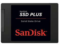 Bild zu SanDisk SSD Plus 480GB Interne SSD (2,5 Zoll, Sata III, bis zu 480 MB/Sek) für 105€
