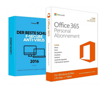 Bild zu Cyberport: Microsoft Office 365 Personal + F-Secure für 19,90€