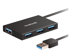 Bild zu Inateck Hub USB 3.0 4-Port Ultra dünn mit Datentransfer bis zu 5GB/S für 9,99€