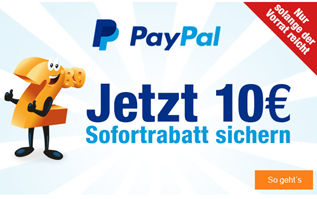 Bild zu Plus.de: 10€ Rabatt (ab 100€) bei Zahlung per Paypal