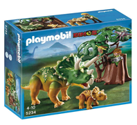 Bild zu PLAYMOBIL 5234 – Triceratops mit Baby für 18,94€