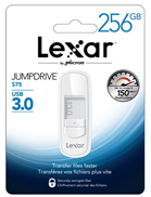 Bild zu Lexar JumpDrive S75 (USB-Stick, 256 GB, USB 3.0, weiß) für 45,99€
