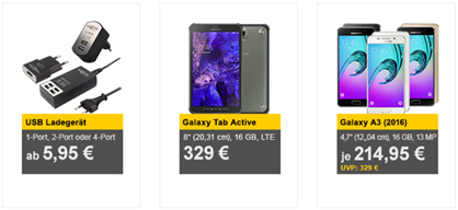 Bild zu Die Allyouneed.com Wochenendangebote, z.B. Samsung Galaxy Tab Active für 329€