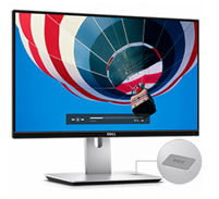 Bild zu Dell UltraSharp U2417HJ LED Monitor (23,8″) (mit Ständer für kabelloses Laden,1920X1080, USB, HDMI, DP) für 222€