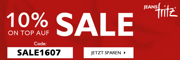 Bild zu Jeans Fritz: 10% Extra-Rabatt auf alle bereits reduzierten Artikel im Sale