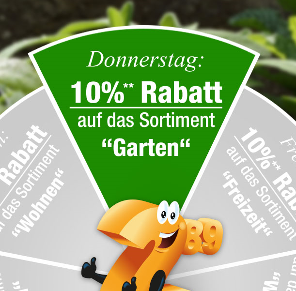 Bild zu Plus.de: 10% Rabatt auf die Kategorie “Garten”