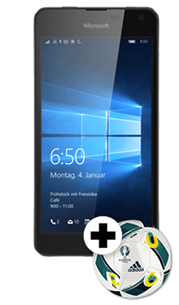 Bild zu Microsoft Lumia 650 in weiß für 115€ inklusive Versand