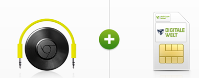 Bild zu Dank Schubladenvertrag: Google Chromecast Audio für 13,89€ – Kündigung notwendig (Vergleich: 39€)