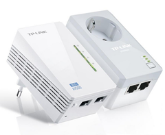 Bild zu Wlan zu schwach? TP-Link AV500 WiFi N300 Powerline Netzwerkadapter für 37,90€