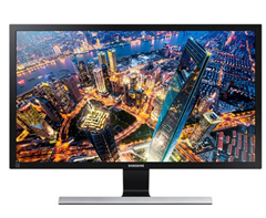 Bild zu Samsung U28E590D 71,12 cm (28 Zoll) Monitor (HDMI, 1ms Reaktionszeit, 60 Hz Aktualisierungsrate, 3.840×2.160) für 299€