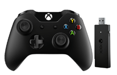 Bild zu Microsoft Xbox One Wireless Controller + Drahtlosadapter für Windows (schwarz) ab 44,99€