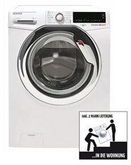 Bild zu HOOVER DXA 69 AH Waschmaschine (9 kg, 1600 U/Min, A+++) für 349€