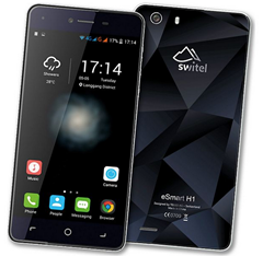 Bild zu Switel eSmart H1 4G-Smartphone mit Dual-Sim Karten-Funktion für 139,95€