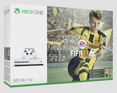 Bild zu Xbox One S (500GB) inklusive Fifa17 für 287,95€