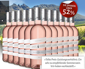 Bild zu 12 Flaschen Danie de Wet „Good Hope“ Rosé für 39,60€