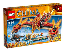 Bild zu Lego Chima – Phoenix Fliegender Feuertempel (70146) für 54,99€