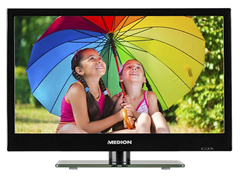 Bild zu Medion P13166 MD 21418 (15,6 Zoll) LCD-Fernseher mit LED-Backlight-Technologie [EEK: A+] für 99,95€