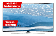 Bild zu SAMSUNG UE65KU6179 LED-TV (Curved, 65 Zoll, UHD 4K, SMART TV) + 200€ Geschenkgutschein für 1649€