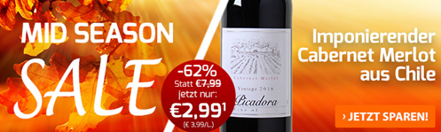 Bild zu Weinvorteil: 6 Flaschen Picadora – Cabernet Merlot – Central Valley für 22,89€