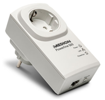 Bild zu Powerline Adapter MEDION LIFE P85049 (MD 87309) für 16,95€