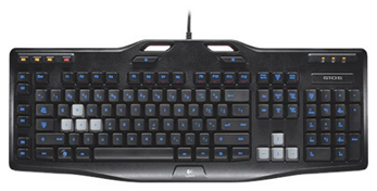 Bild zu Logitech G105 Gaming-Tastatur schnurgebunden schwarz (deutsches Tastaturlayout, QWERTZ) für 33€
