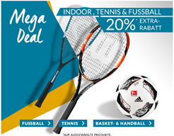 Bild zu Engelhorn: 20% Extra Rabatt auf Fußball, Ballsportarten (Handball, Basketball), Indoor / Tennis