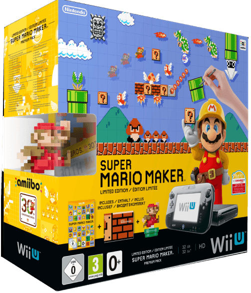 Bild zu Nintendo Wii U Premium Pack + Super Mario Maker für 233,10€