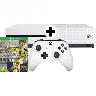 Bild zu Microsoft Xbox One S (1 TB) inklusive Fifa 17 für 290,99€