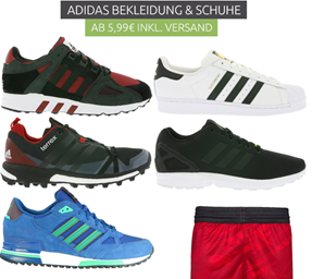 Bild zu Outlet46: Adidas Schuhe & Bekleidung ab 5,99€ inklusive Versand
