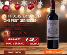 Bild zu Weinvorteil: 12 Flaschen Château Mayne Turon – Bordeaux AOC für 48€
