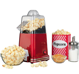 Bild zu GOURMETmaxx Popcorn Maschine (1000W) für 19,99€ (Vergleich: 39,99€)