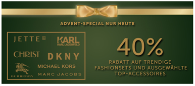 Bild zu Christ: 40% Rabatt auf ausgewählte Artikel von Michael Kors, Burberry, DKNY, Marc Jacobs und Karl Lagerfeld