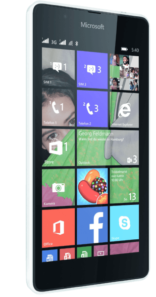 Bild zu Microsoft Lumia 540 (8 GB) in Weiß für 59€