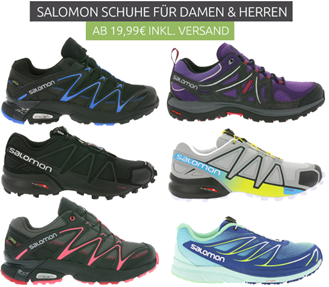 Bild zu Salomon Schuhe für Damen und Herren ab 19,99€ inklusive Versand