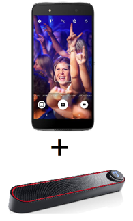 Bild zu Vodafone Allnet Flat + 2GB Datenflat (kein LTE) + alcatel IDOL 4s 32GB LTE Dual-SIM inkl. VR-Brille + Teufel Bamster (einmalig 29€) für 24,99€ im Monat