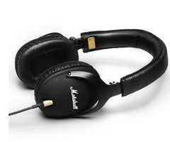 Bild zu Marshall Monitor (schwarz) – Over-Ear Kopfhörer (Kabelmikrofon, 1-Tasten-Fernbedienung) ab 73,15€