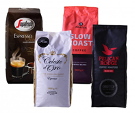 Bild zu Kaffeevorteil: Probierpaket mit vier verschiedenen Kaffeebohnen (je 1kg) für 37,94€