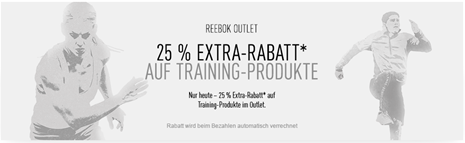 Bild zu Reebok: Sale mit bis zu 50% Rabatt + 25% Extra Rabatt auf Trainingsartikel