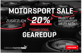 Bild zu Puma: 20% Extra Rabatt auf den Motorsport Sale