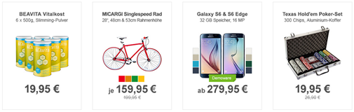 Bild zu Die Allyouneed.com Top Deals, z.B. [Demoware] Samsung Galaxy S6 für je 279,95€