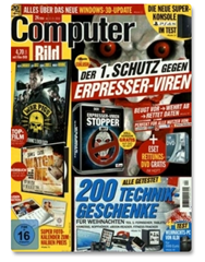 Bild zu 7 Ausgaben “Computer Bild mit DVD” für 36,75€ inkl. 35€ Amazon Gutschein