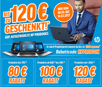 Bild zu Notebooksbilliger.de: bis zu 120€ Rabatt auf ausgewählte HP ProBooks (abhängig vom Bestellwert)