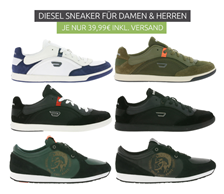 Bild zu Outlet46: verschiedene Diesel Herren Sneaker für je 39,99€