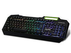 Bild zu beleuchtete DBPower Gaming Tastatur für 19,99€ dank Gutschein