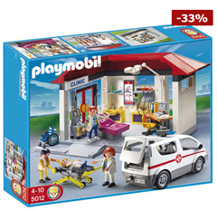 Bild zu PLAYMOBIL® Ambulanz mit Notarzt-PKW 5012 ab 39,99€